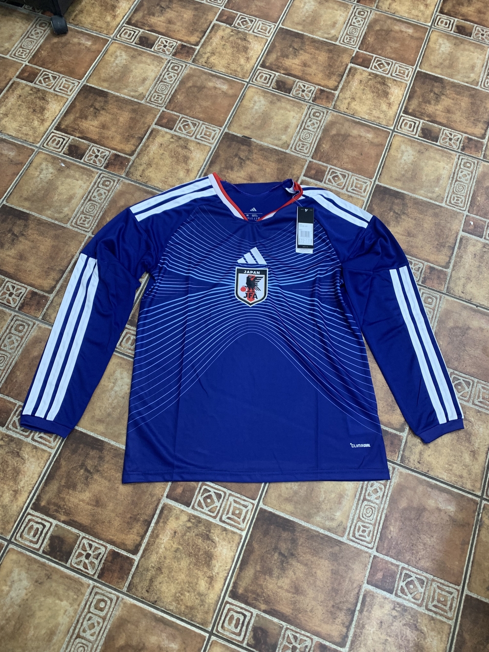 Adidas Japan 2026 Long Sleeve World Cup Jersey Size M